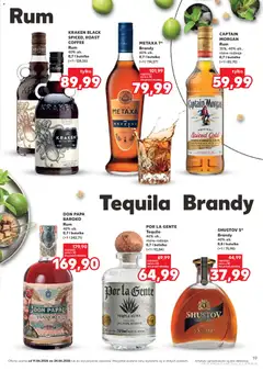 Náhled letáku Kaufland Polsko leták - Barek od 11.06.2026 | Strana: 19 | Produkty: Rum, Metaxa, Captain Morgan, Don papa