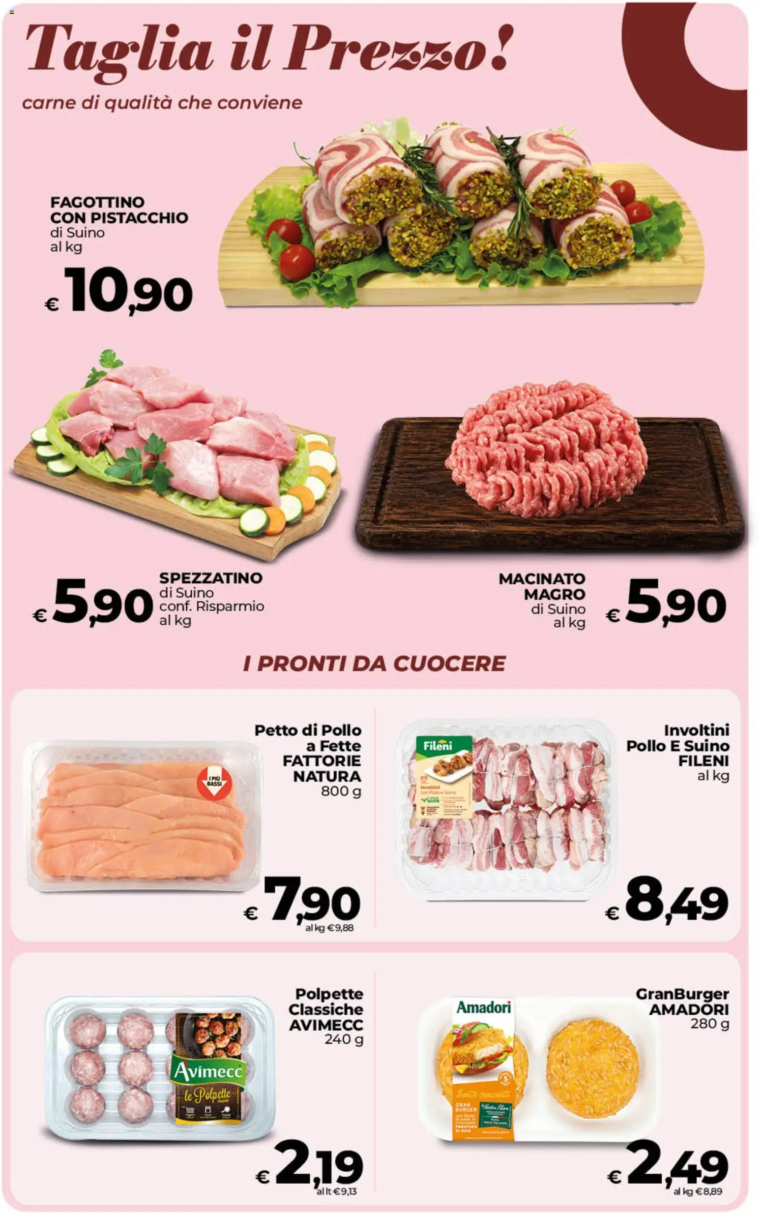 Volantino Ipercoop del 02/10/2026 | Pagina: 22 | Prodotti: Pistacchio, Pollo, Suino, Macinato