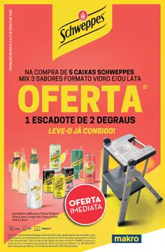 Pré-visualização Makro Monofolha Schweppes válido de 04/08/2026