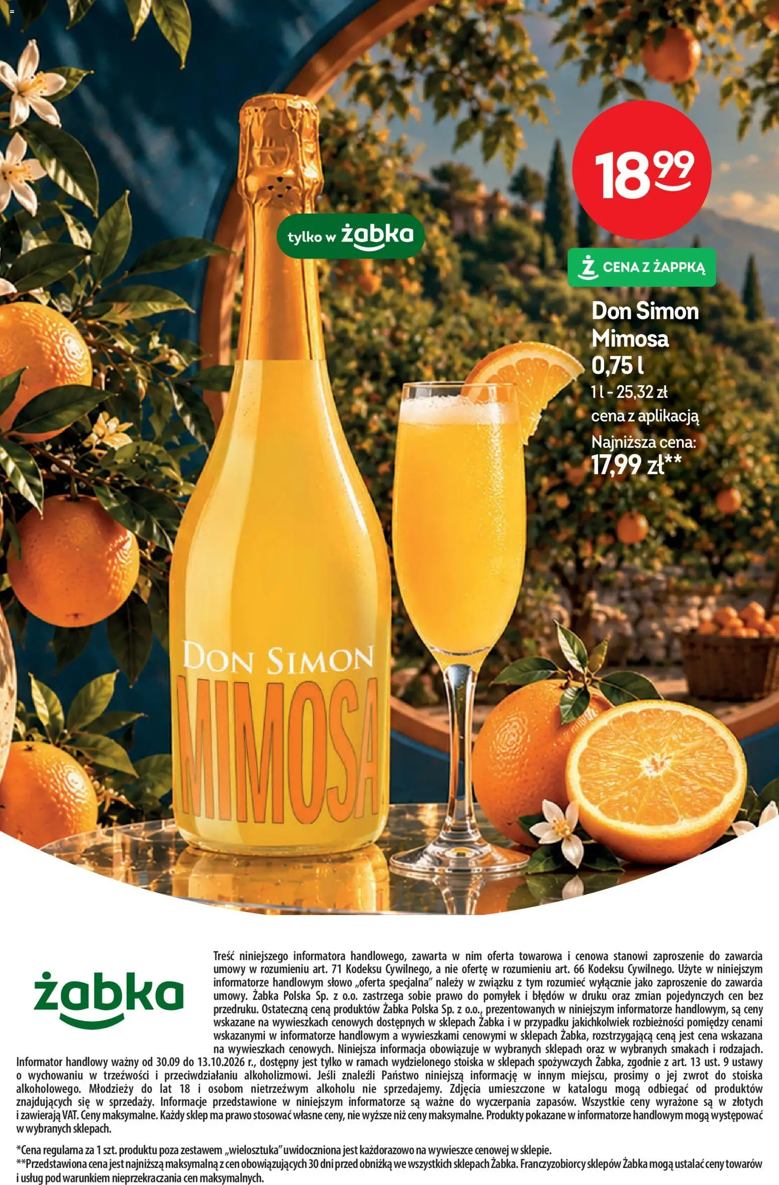 Żabka gazetka - Katalog win od 30.09.2026 | Strona: 24