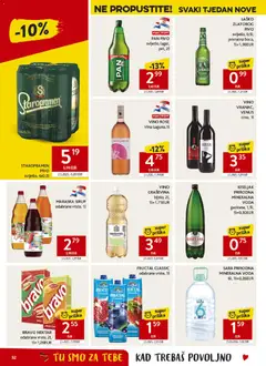 MARASKA SIRUP, odabrane vrste, 1l - Pregled kataloga iz trgovine Konzum, vrijedi od 20.05.2026 | Stranica: 32 | Proizvodi: Staropramen, Pivo, Voda, Sirup