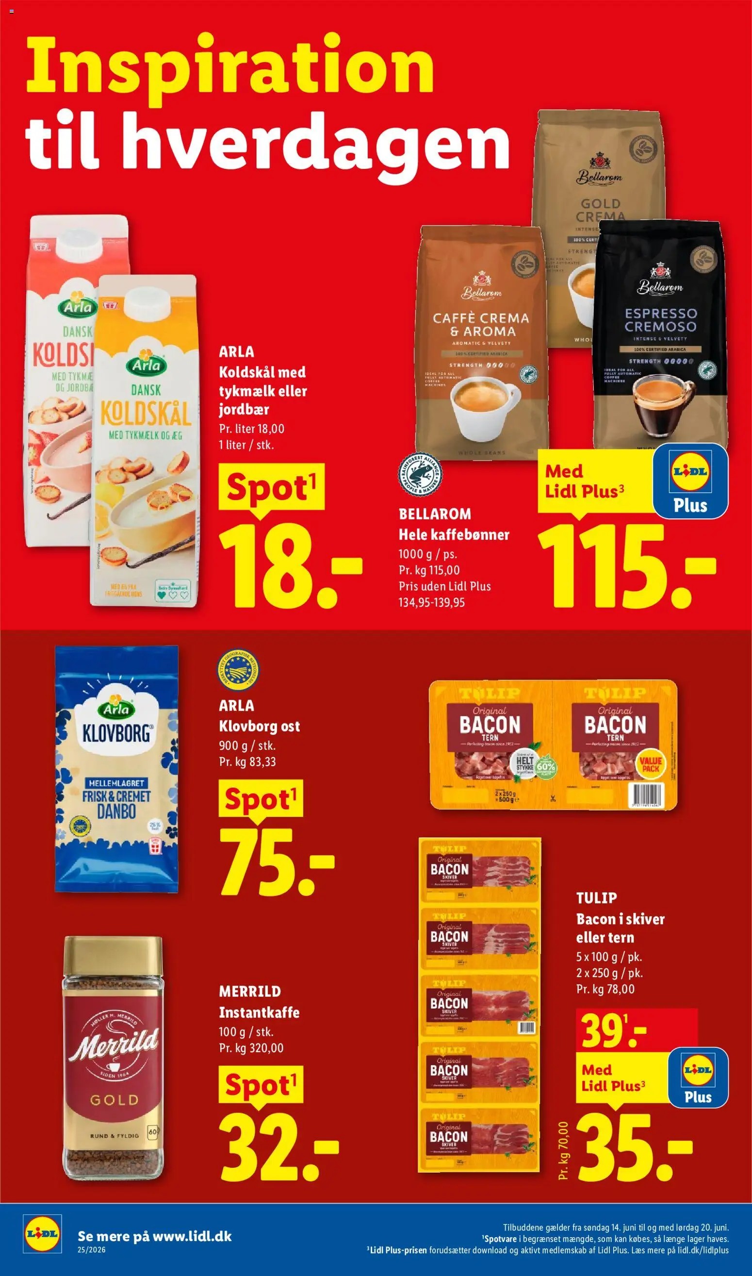 Lidl tilbudsavis – gyldig fra 18.06.2026 | Side: 22 | Produkter: Ost, Æg, Bacon, Søm