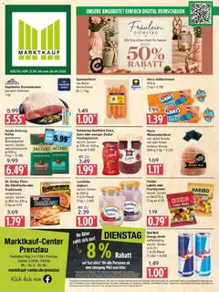 Marktkauf Prospekt Prenzlau ab 21.09.2026 gültig | Seite: 1 | Produkte: Haribo, Theke, Toast, Zucker