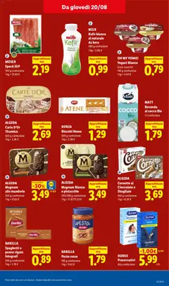 Anteprima del volantino OH MY YOMO! Yogurt Bianco, Gusti assortiti 140 g confezione valido a partire dal 20/08/2026 | Pagina: 21
