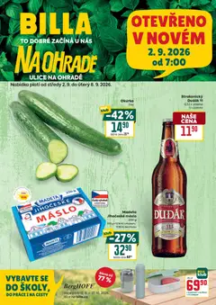 Náhled letáku Billa leták - Strakonice od 02.09.2026