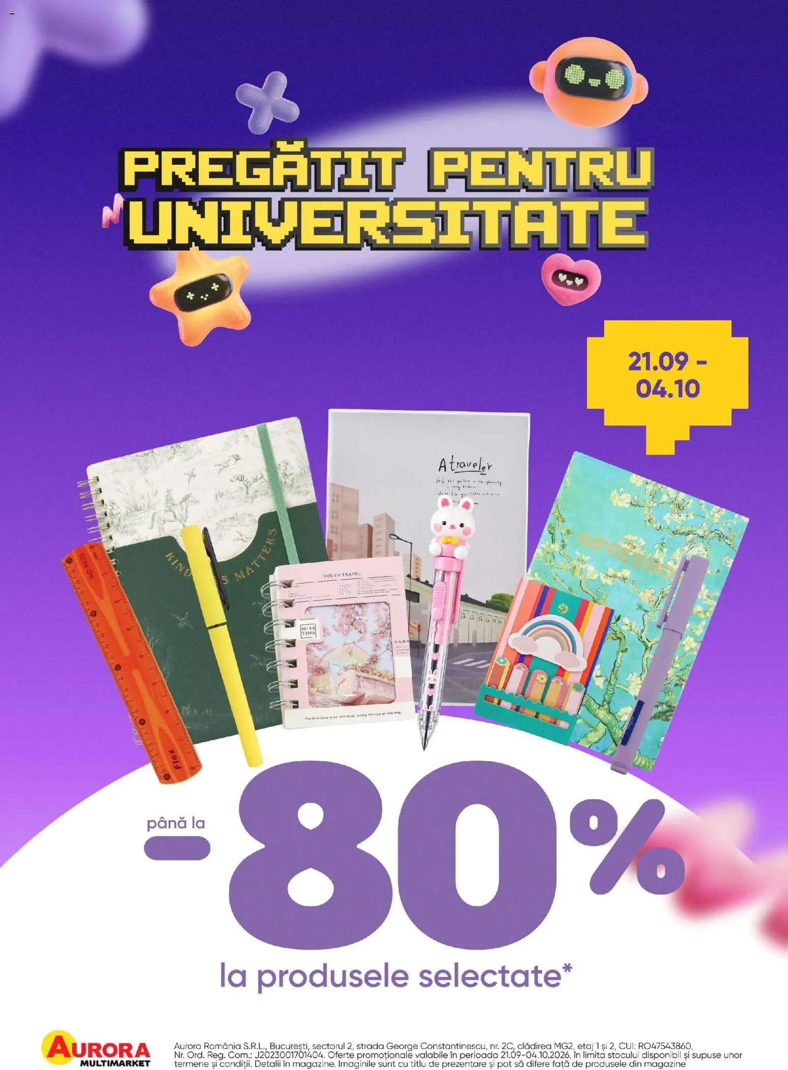 Noul catalog Aurora Multimarket – valabil de la 21.09.2026 | Pagină: 1