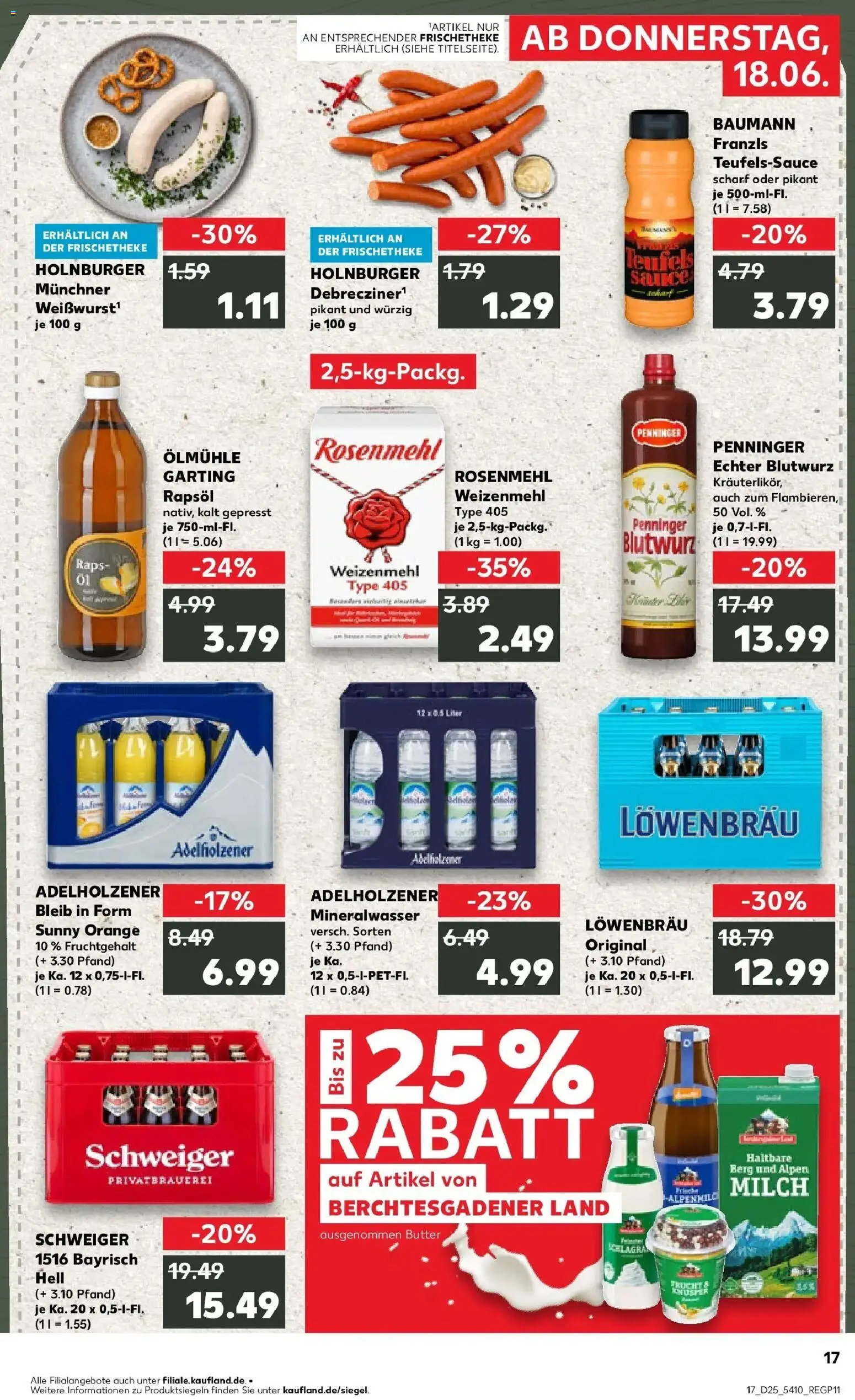 Kaufland Prospekt Waldkraiburg – gültig ab 18.06.2026 | Seite: 17