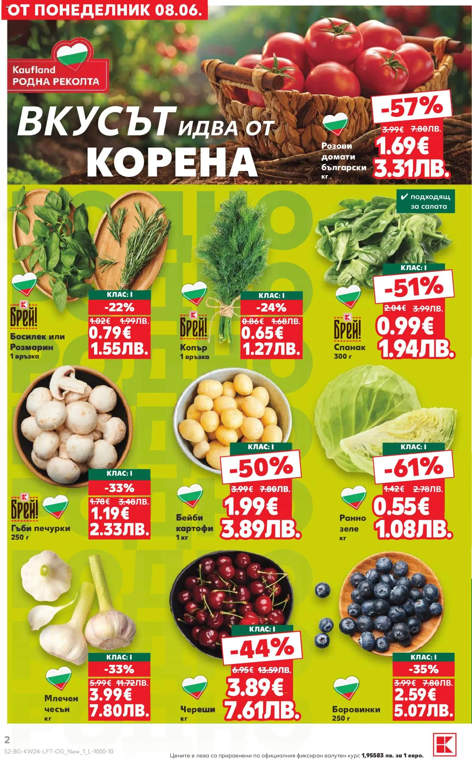 {H1} | Страница: 2 | Продукти: Домати, Чесън, Череши, Гъби