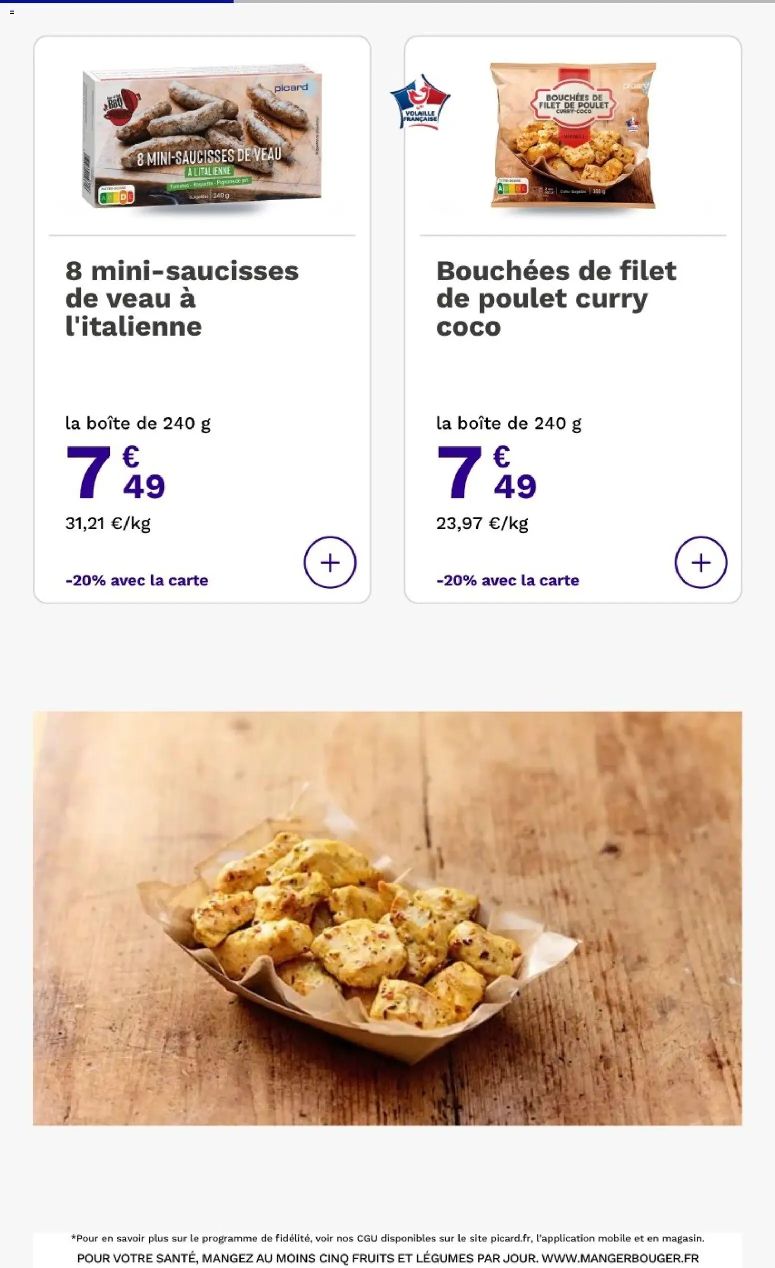 {H1} | Page: 18 | Produits: Volaille, Poulet, Fruits, Curry