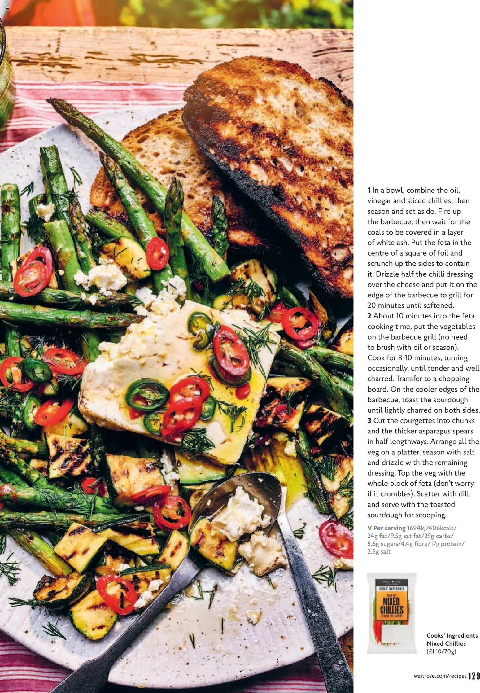 {H1} | Page: 129 | Products: Dressing, Brush, Feta, Oil