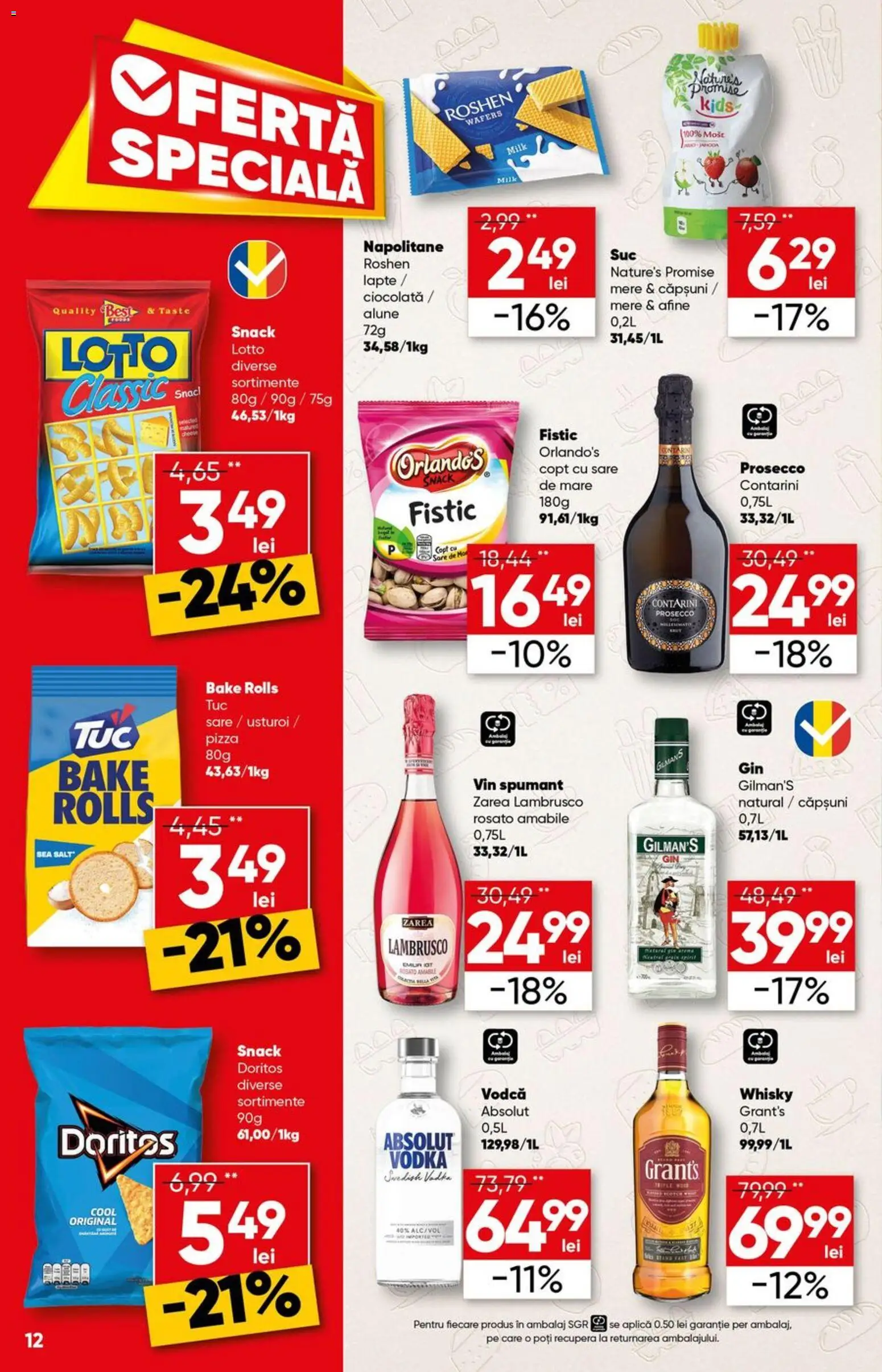 Noul catalog Profi – valabil de la 29.04.2026 | Pagină: 12 | Produse: Ciocolată, Fistic, Căpșuni, Usturoi