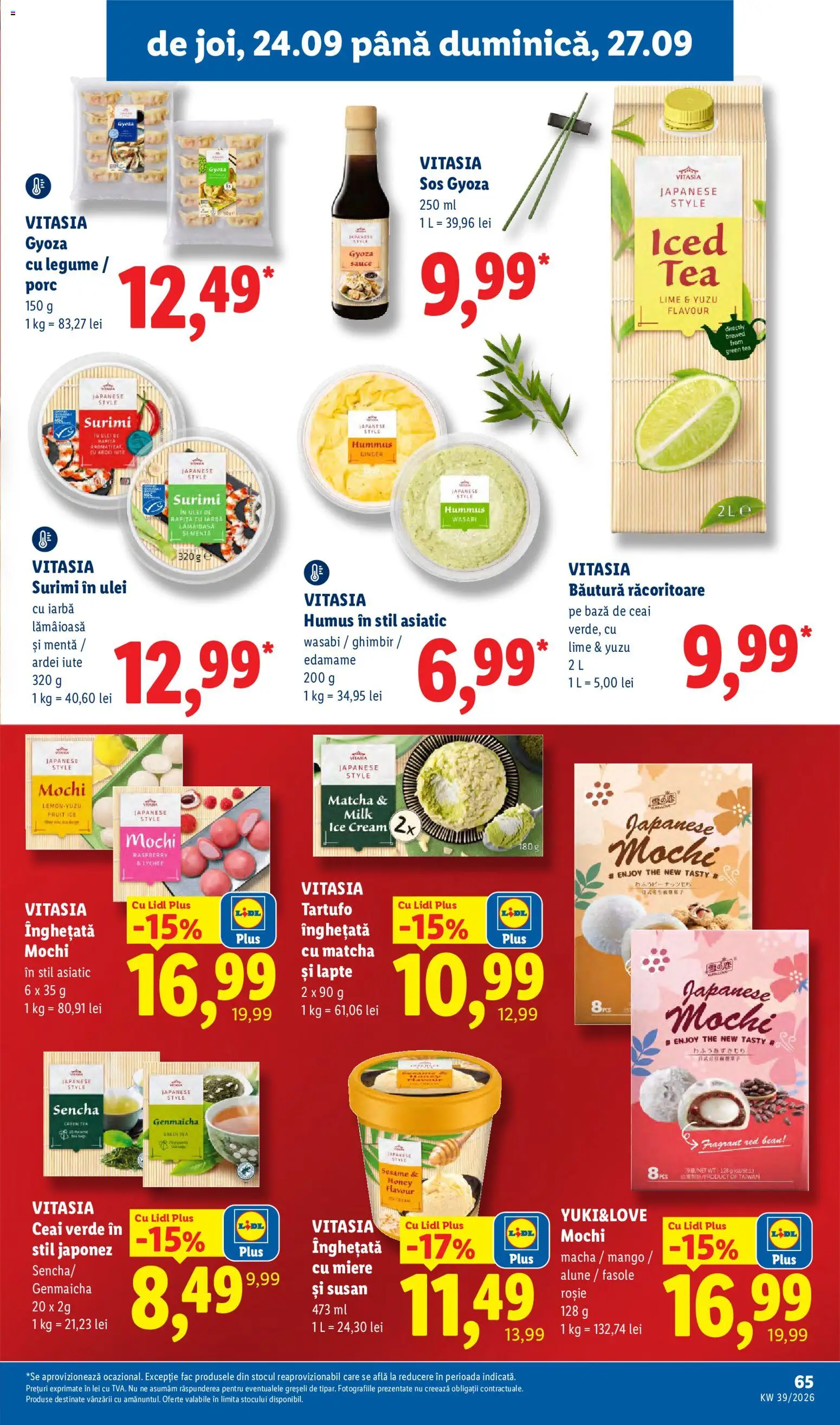 Noul catalog Lidl – valabil de la 21.09.2026 | Pagină: 65