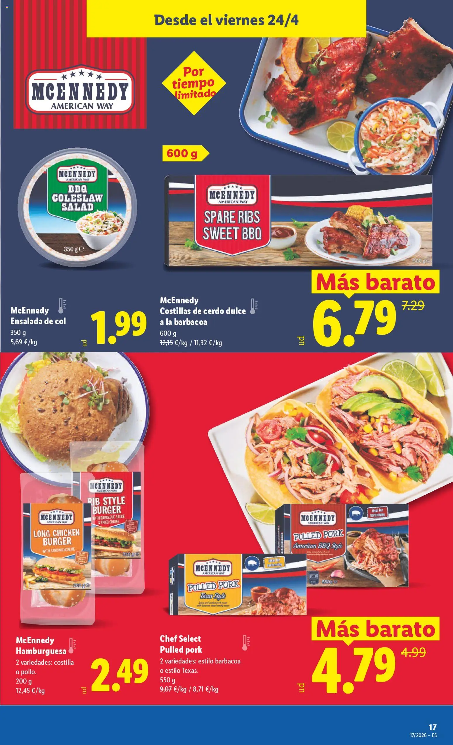 Lidl folleto │ válido desde el 20.04.2026 | Página: 29 | Productos: Σφουγγαρίστρα, Ensalada, Barbacoa, Σοκολατούχο γάλα