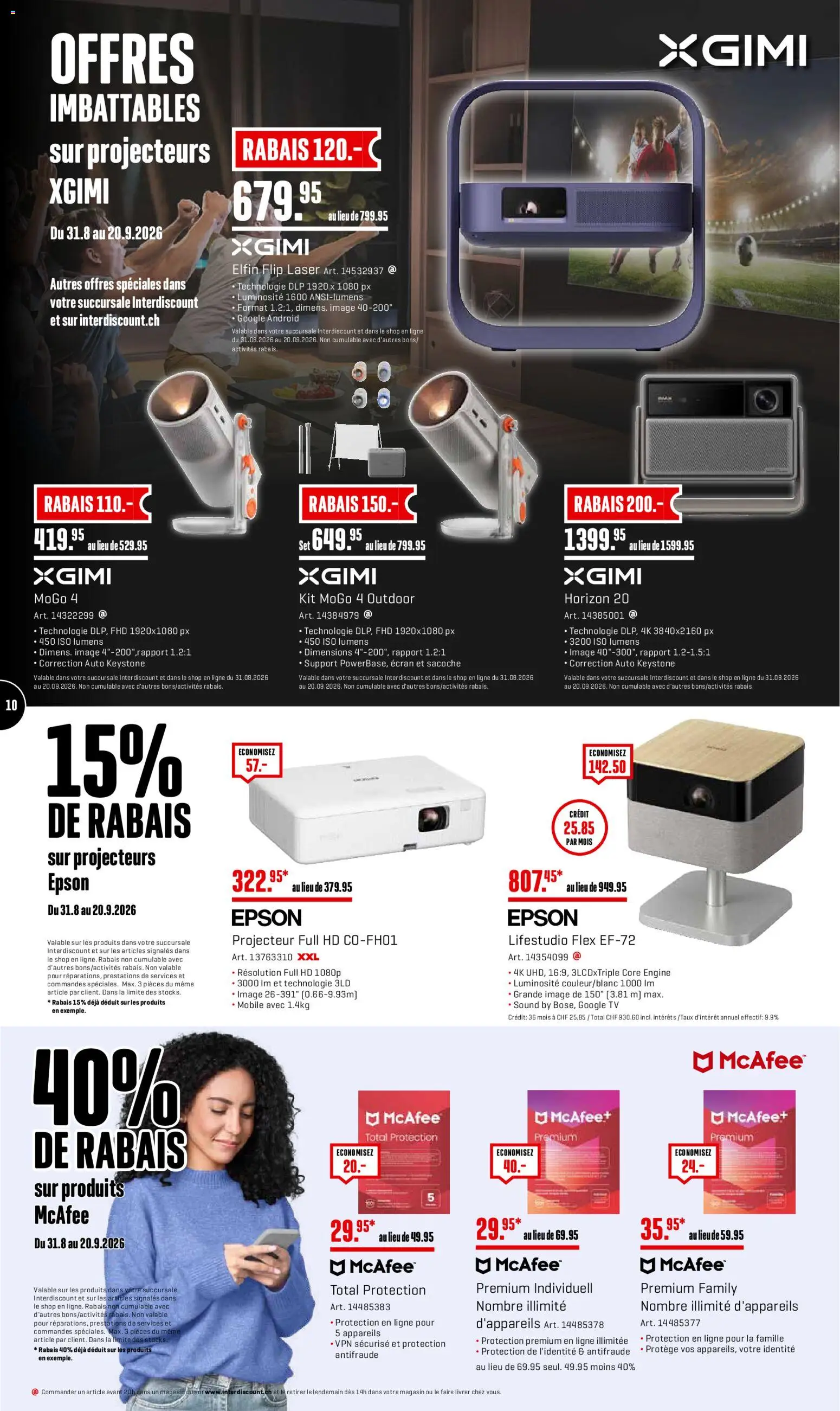 Interdiscount aktionen FR – gültig ab 31.08.2026 | Seite: 10