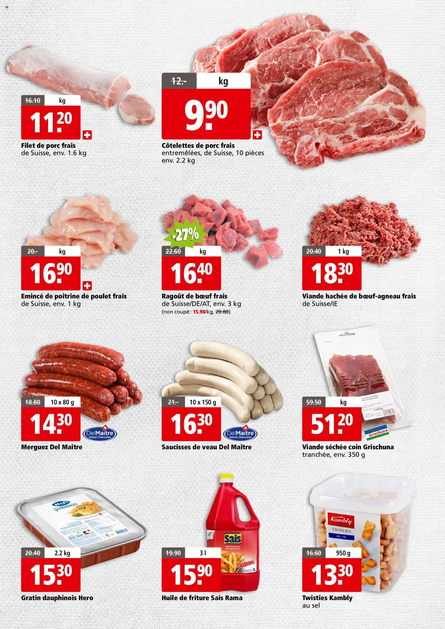 Aligro aktionen Business Chavannes, Matran, Genève, Sion – gültig ab 07.09.2026 | Seite: 3