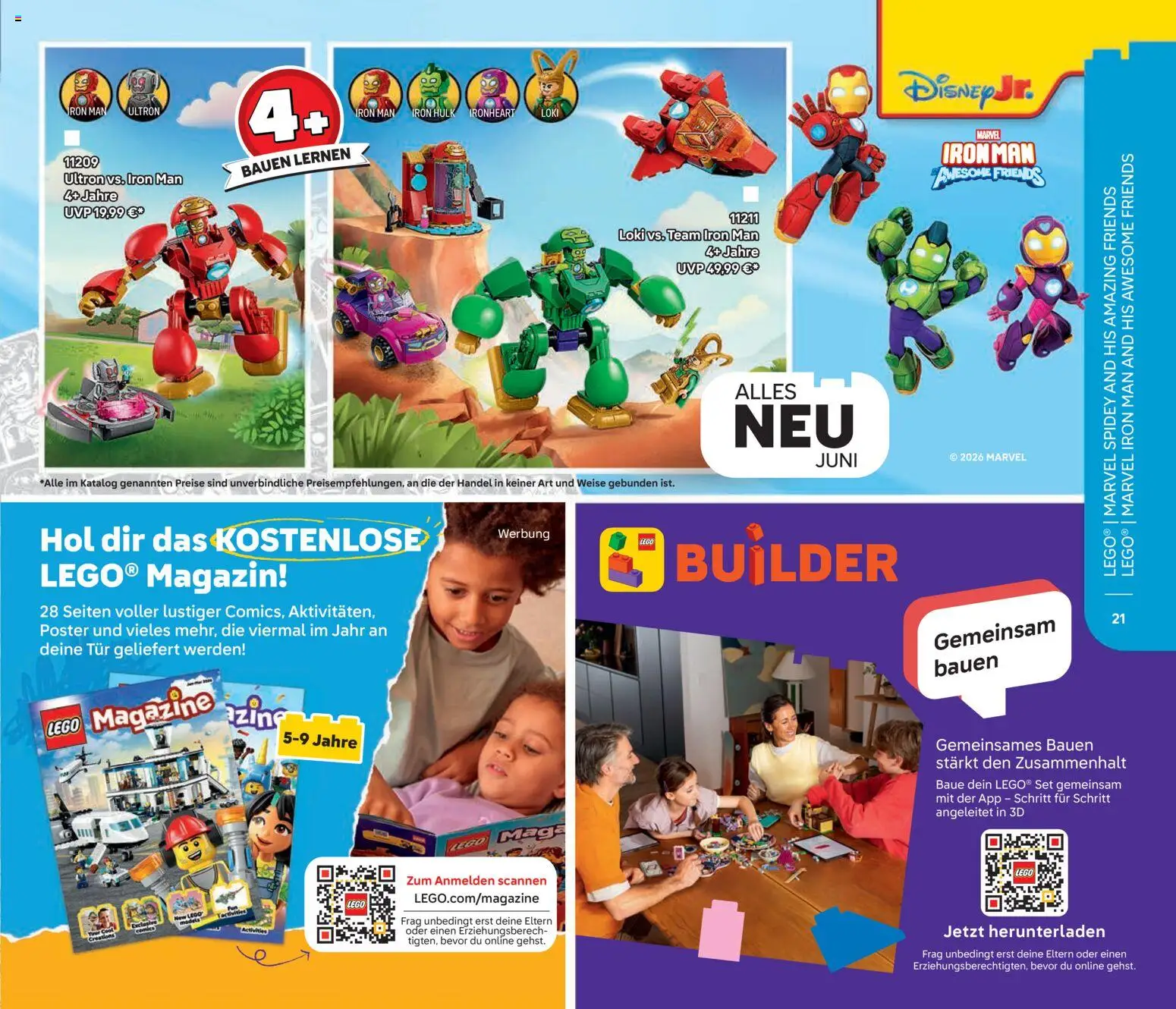 Lego Angebote gültig ab 01.09.2026 | Seite: 21 | Produkte: Magazin