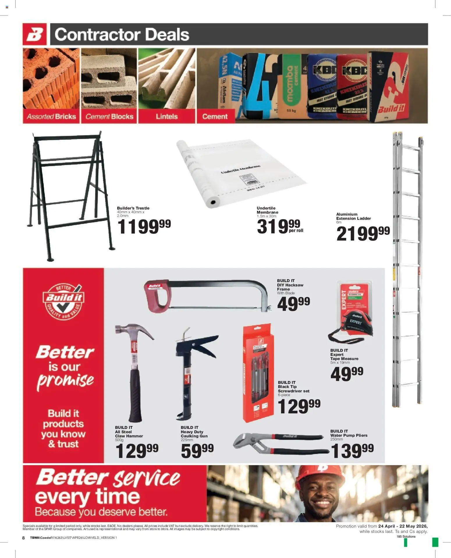 New Build It catalogue – valid from 24.04.2026 | Page: 8