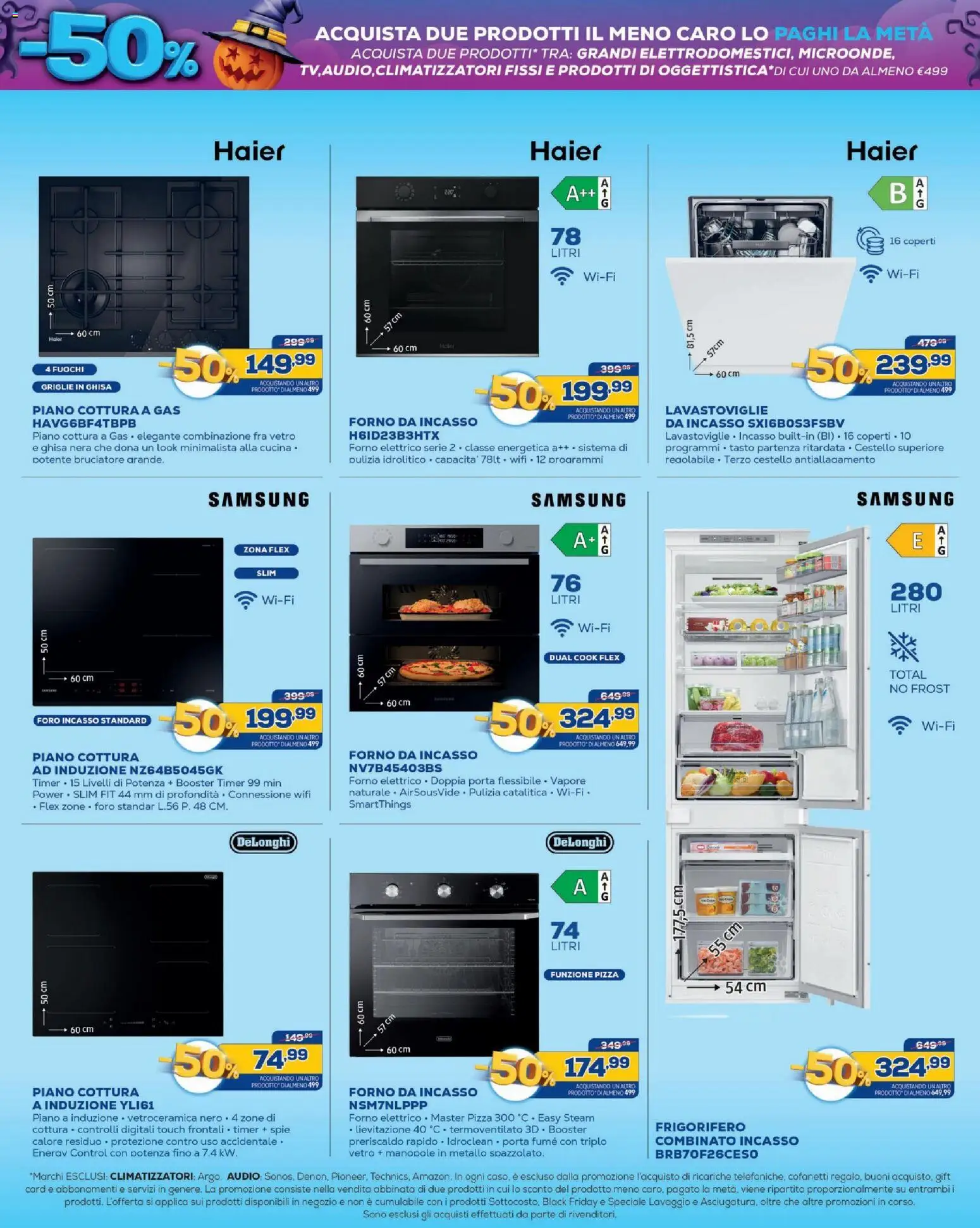 Volantino BRUNO del 19/10/2026 | Pagina: 32 | Prodotti: Lavastoviglie, Frigorifero, Forno, Samsung