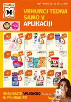 Müller katalog akcije – veljaven od 21.09.2026