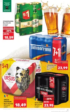 Ofertele Kaufland valabile de la 24.06.2026 | Pagină: 39 | Produse: Pară, Bere, Paste
