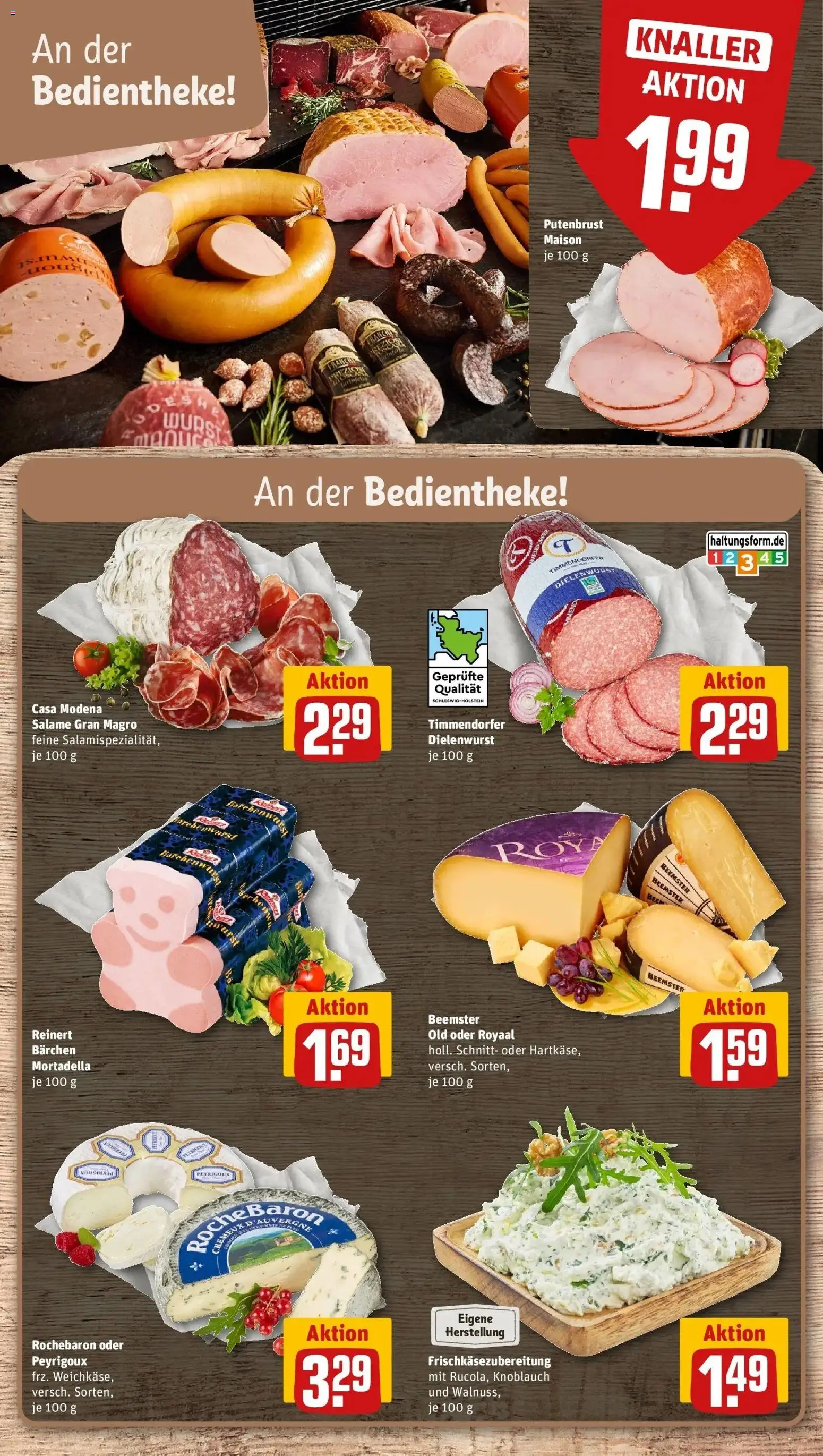 REWE Prospekt ab 03.08.2026 zum Blättern » Angebote | Seite: 11 | Produkte: Putenbrust, Knoblauch