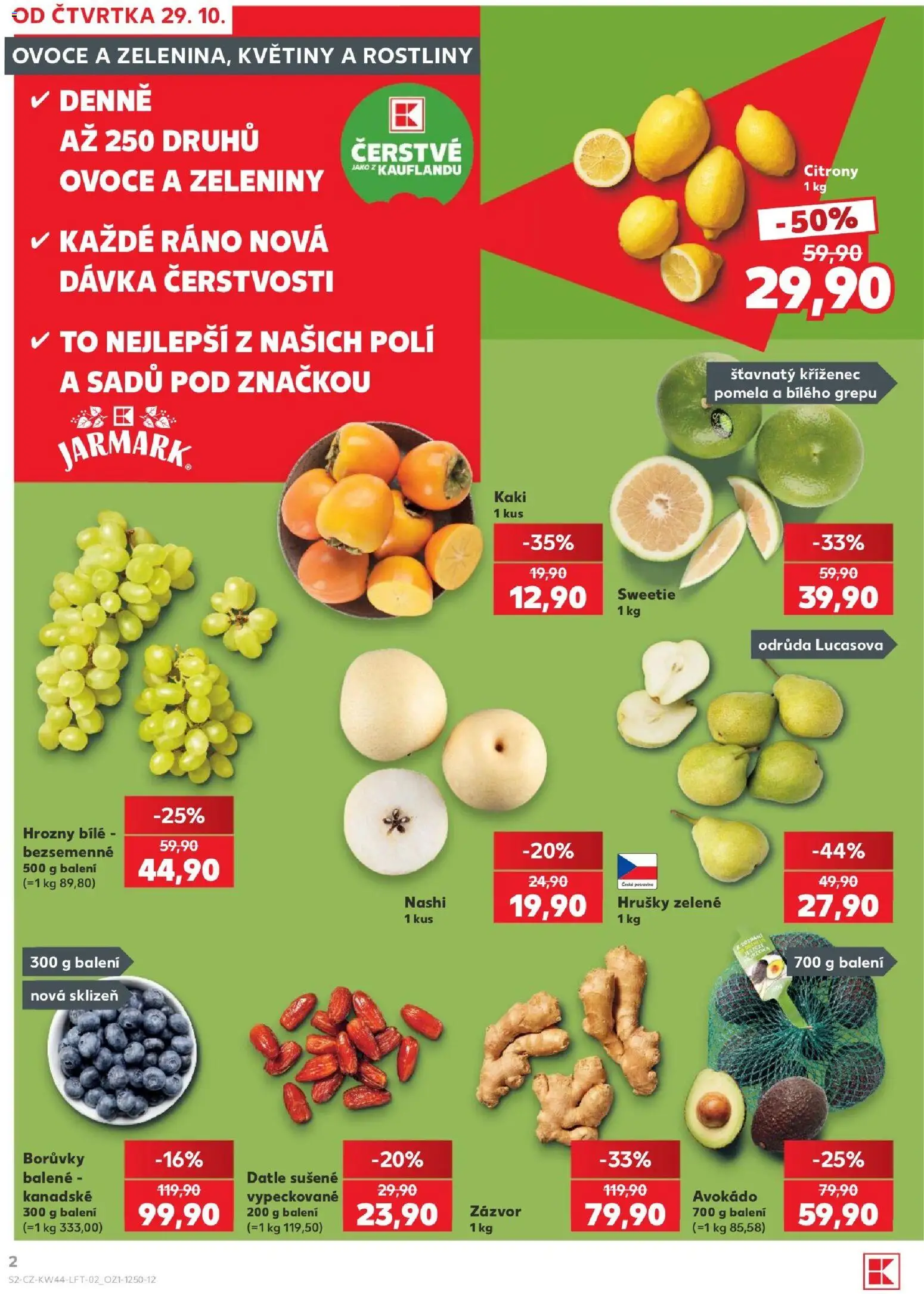 Kaufland leták - Chomutov od 29.10.2026 | Strana: 2
