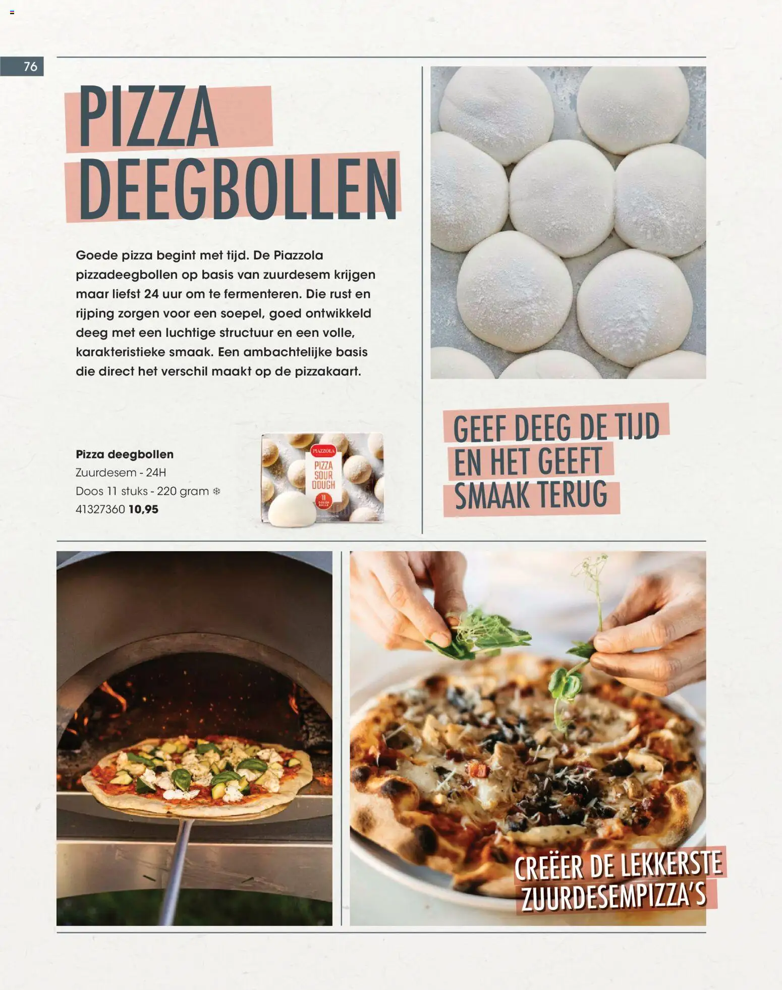 {H1} | Pagina: 76 | Producten: Pizza, Deeg