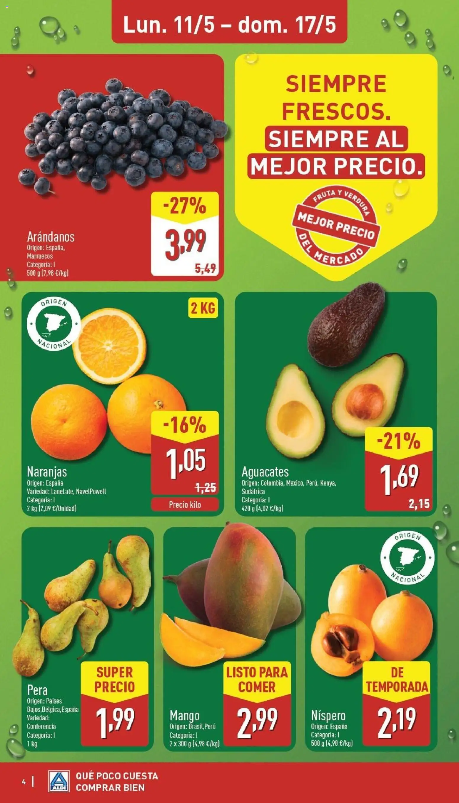 Aldi folleto Baleares │ válido desde el 11.05.2026 | Página: 4