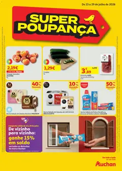 Pré-visualização Auchan folheto válido de 23/07/2026