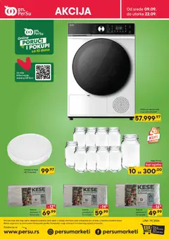 PerSu katalog - pregled PerSu kataloga - važi od 09.09.2026 | Strana: 24 | Proizvode: Zamrzivač, Mašina za sušenje veša, Kese za zamrzivač, Tegla