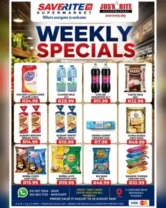 Saverite specials catalogue – valid from 17/08/2026 | Page: 1