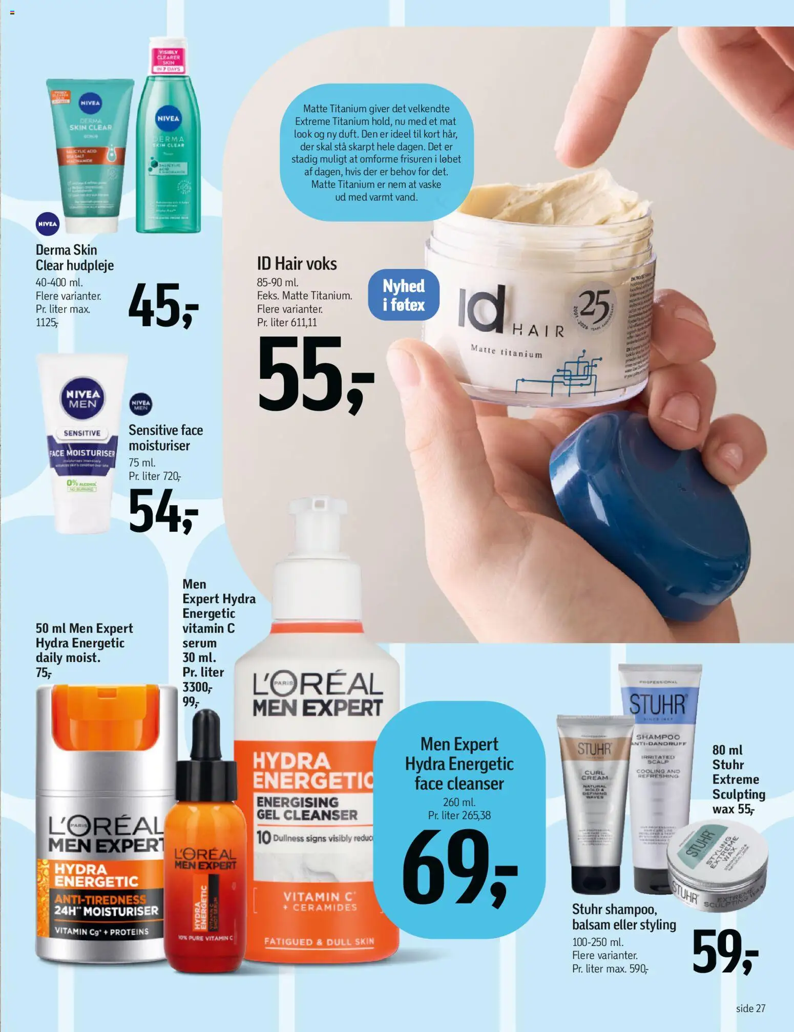 Føtex tilbudsavis – gyldig fra 29.05.2026 | Side: 27 | Produkter: Shampoo, Balsam, Salt, Måtte