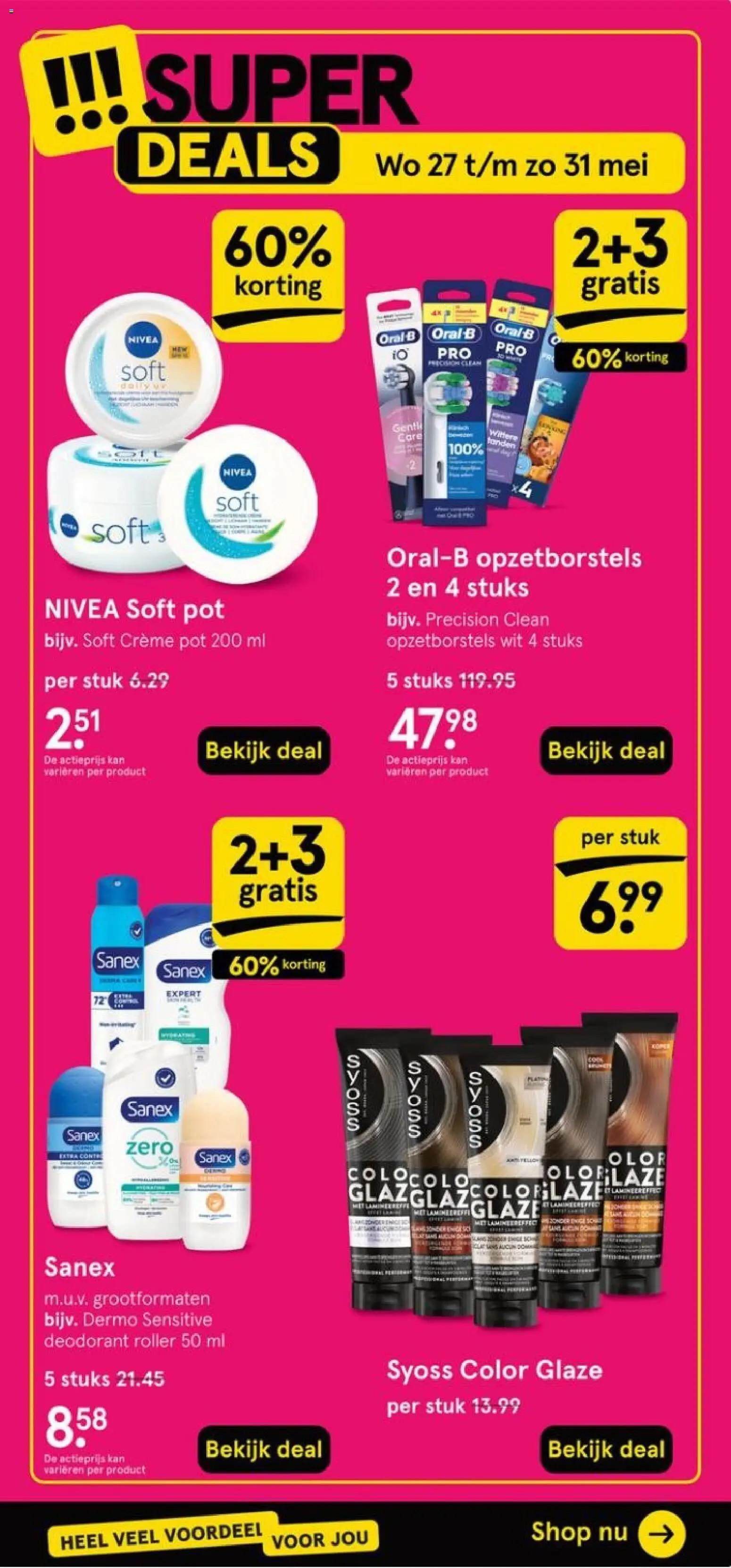 {H1} | Pagina: 3 | Producten: Deodorant, Pot, Kan, Crème
