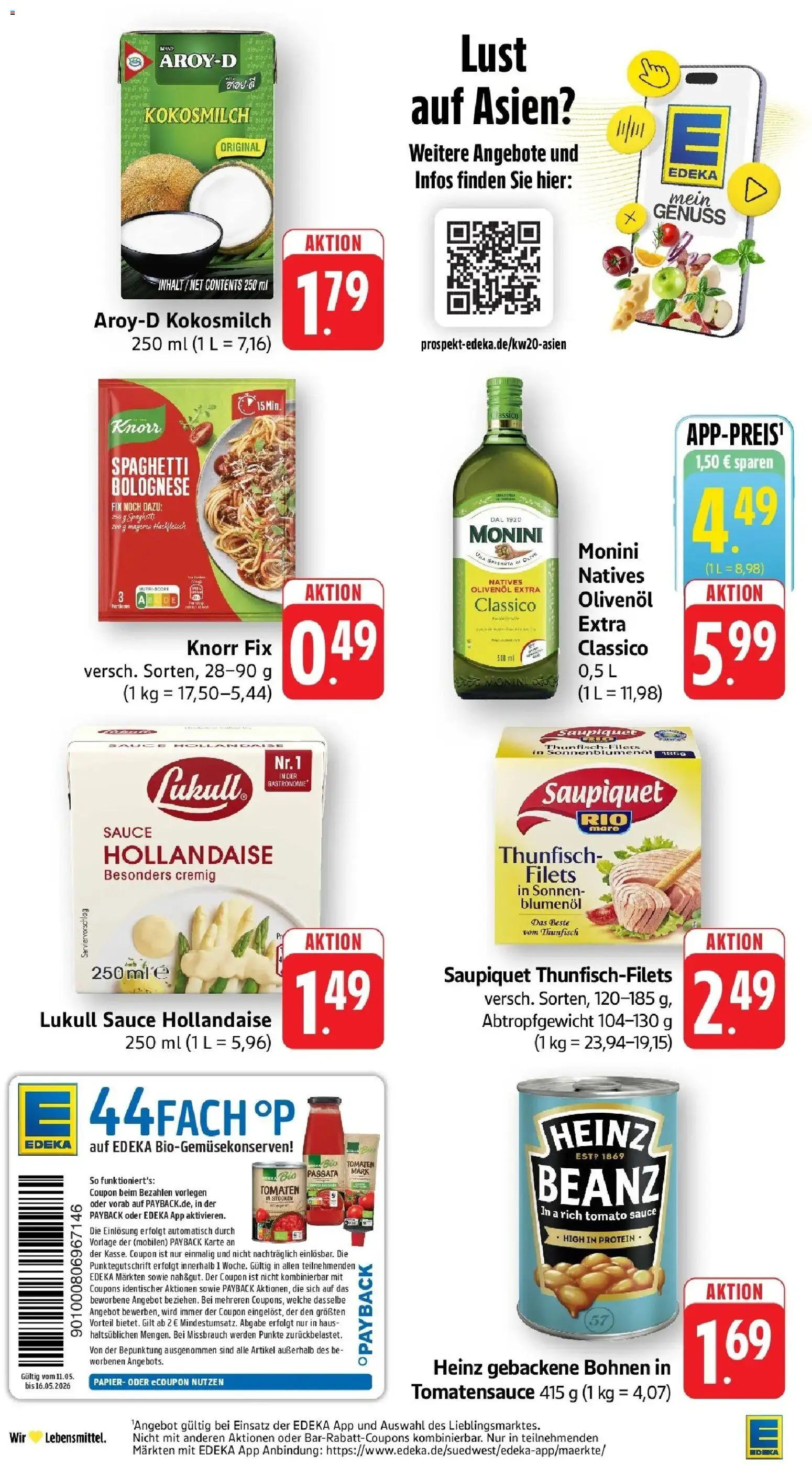 Edeka prospekt Karlsbad-Langensteinbach	 – gültig ab 10.05.2026 | Seite: 31 | Produkte: Knorr fix, Thunfisch, Sonnenblumenol, Hackfleisch