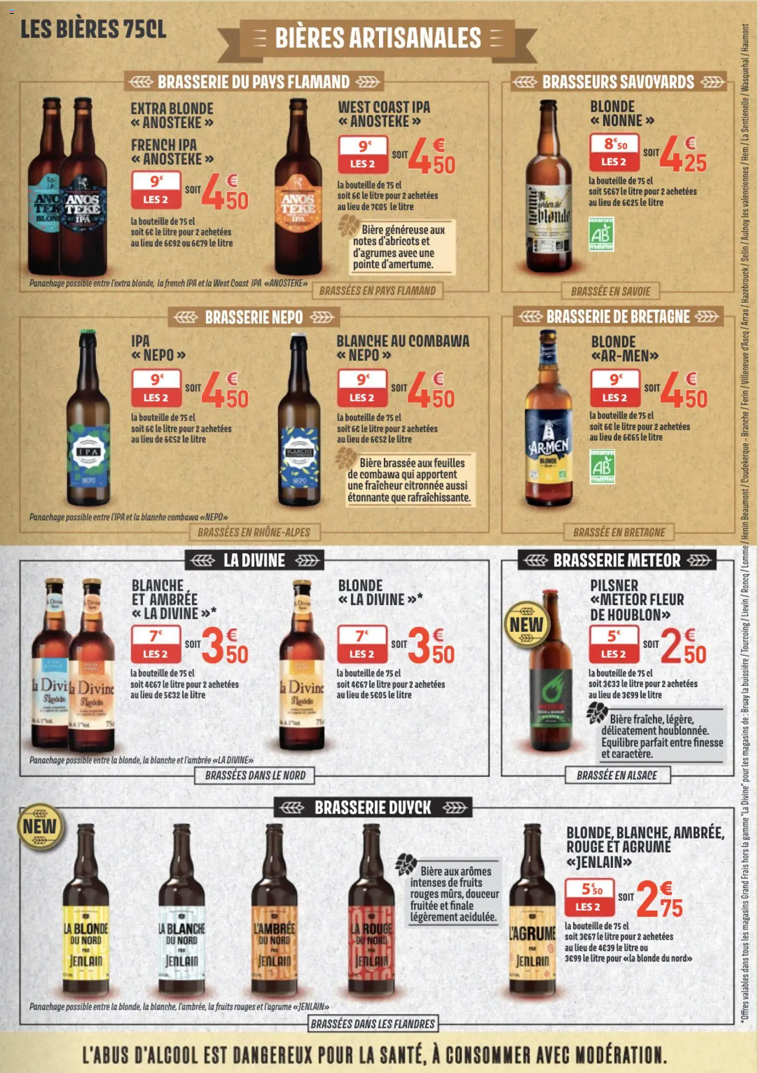 {H1} | Page: 3 | Produits: Bière