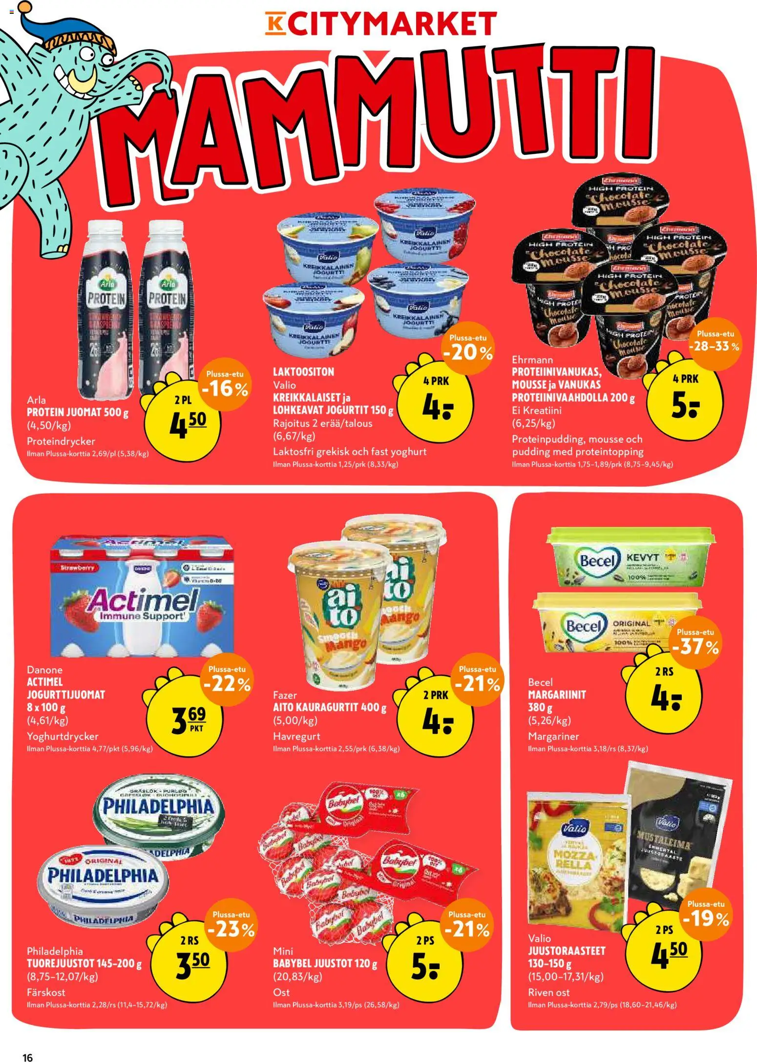 K-Citymarket tarjoukset – voimassa 03/08/2026 alkaen | Sivu: 16