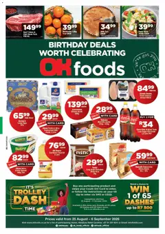 OK Foods specials catalogue – valid from 25/08/2026