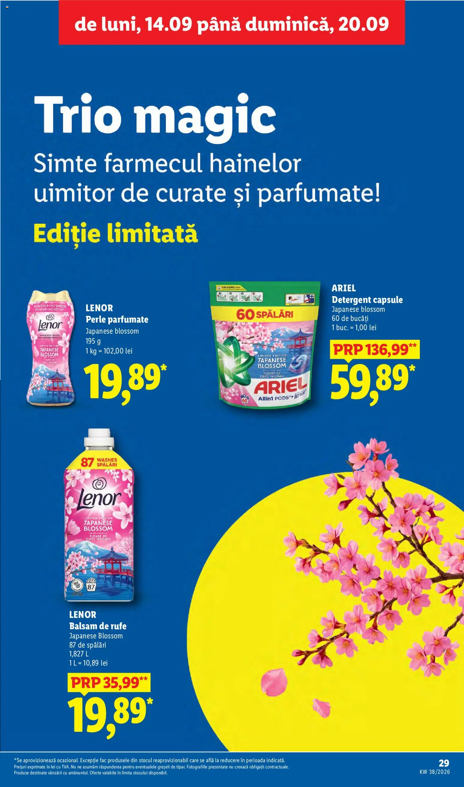 Noul catalog Lidl – valabil de la 14.09.2026 | Pagină: 29