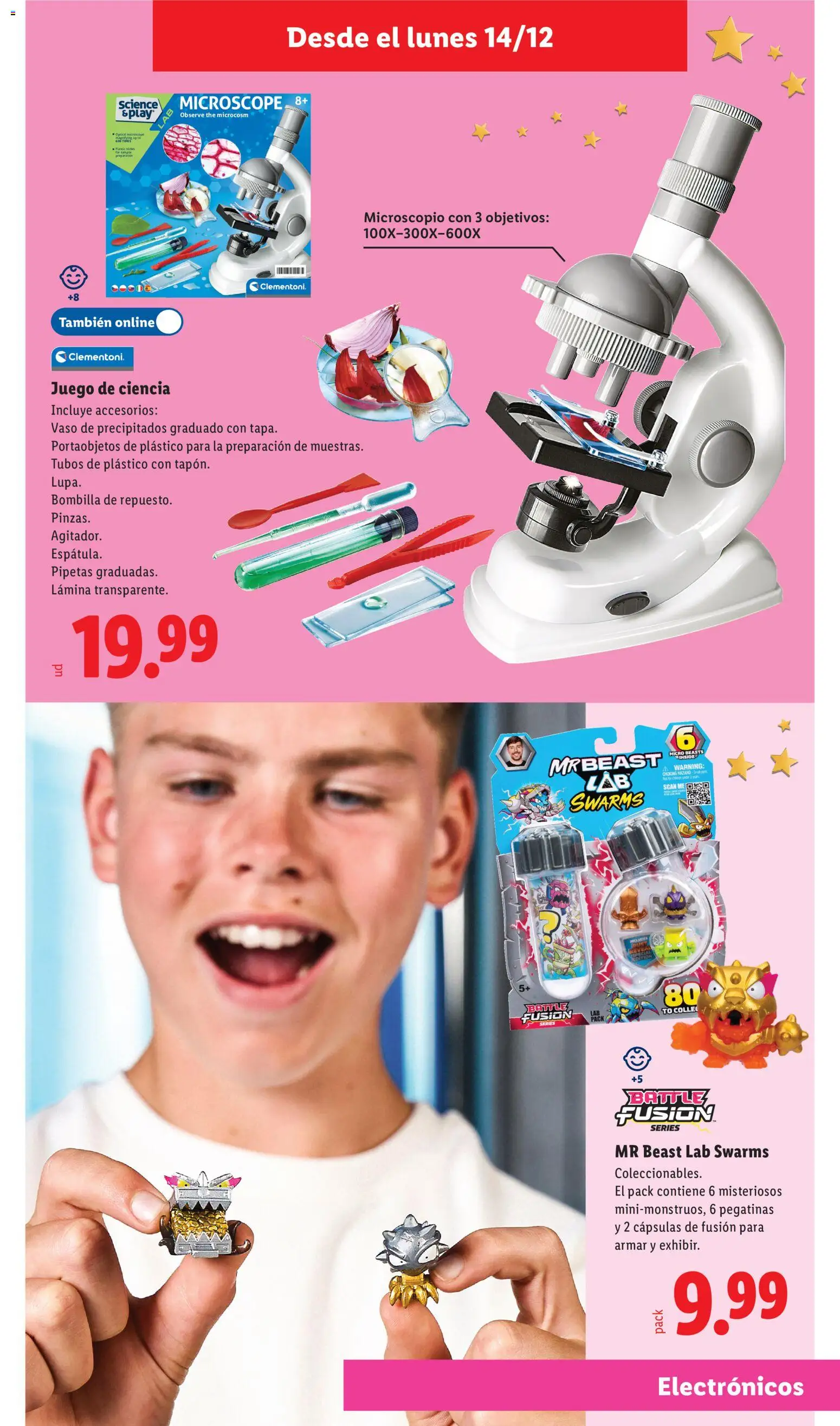 Lidl - Juguetes de aprendizaje │ válido desde el 21/10/2026 | Página: 9 | Productos: Cápsulas, Bombilla