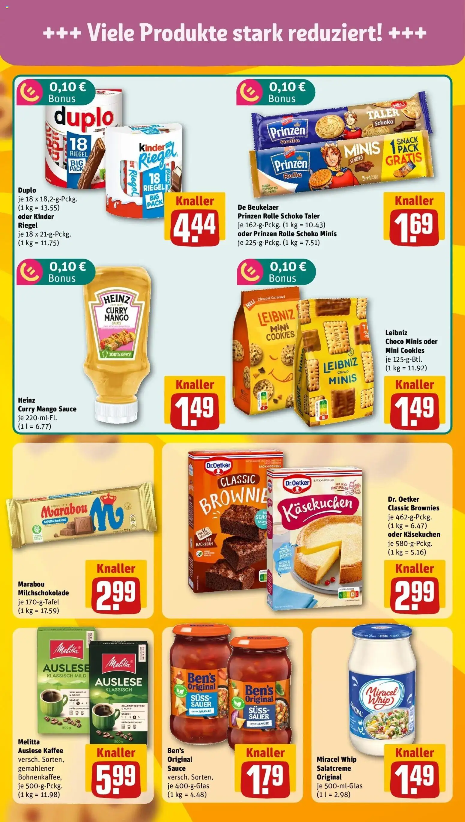 REWE Prospekt ab 14.09.2026 zum Blättern » Angebote | Seite: 13 | Produkte: Ananas, Miracel whip, Gemüse, Duplo riegel