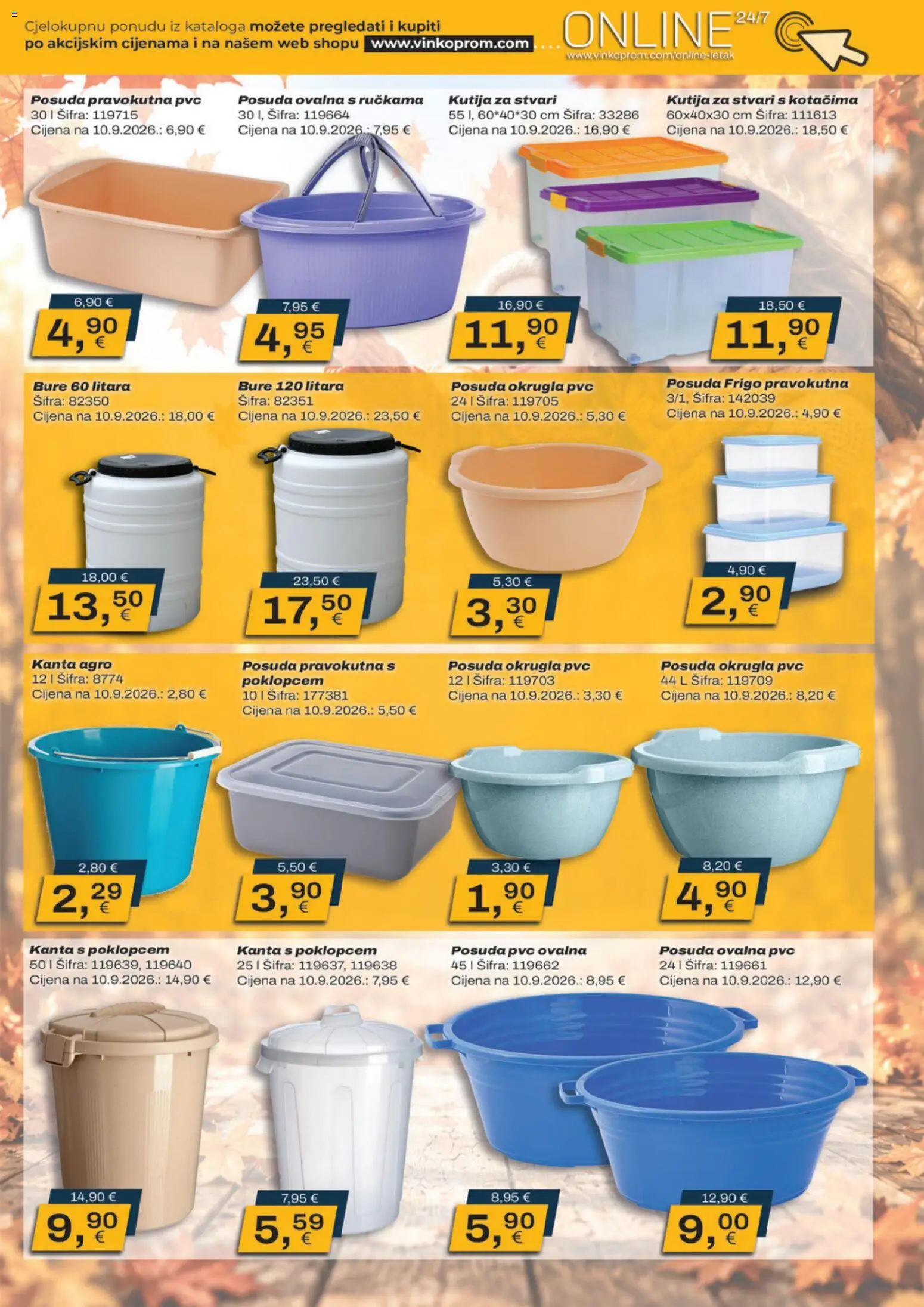 Vinkoprom katalog | vrijedi od 01.10.2026 | Stranica: 5 | Proizvodi: Kutija