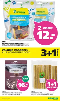Ranzijn folder - Voorbeeld van een folder van Ranzijn, geldig van 10.05.2026 | Pagina: 14 | Producten: Tandenborstel, Steak, Hondenspeelgoed, Kip