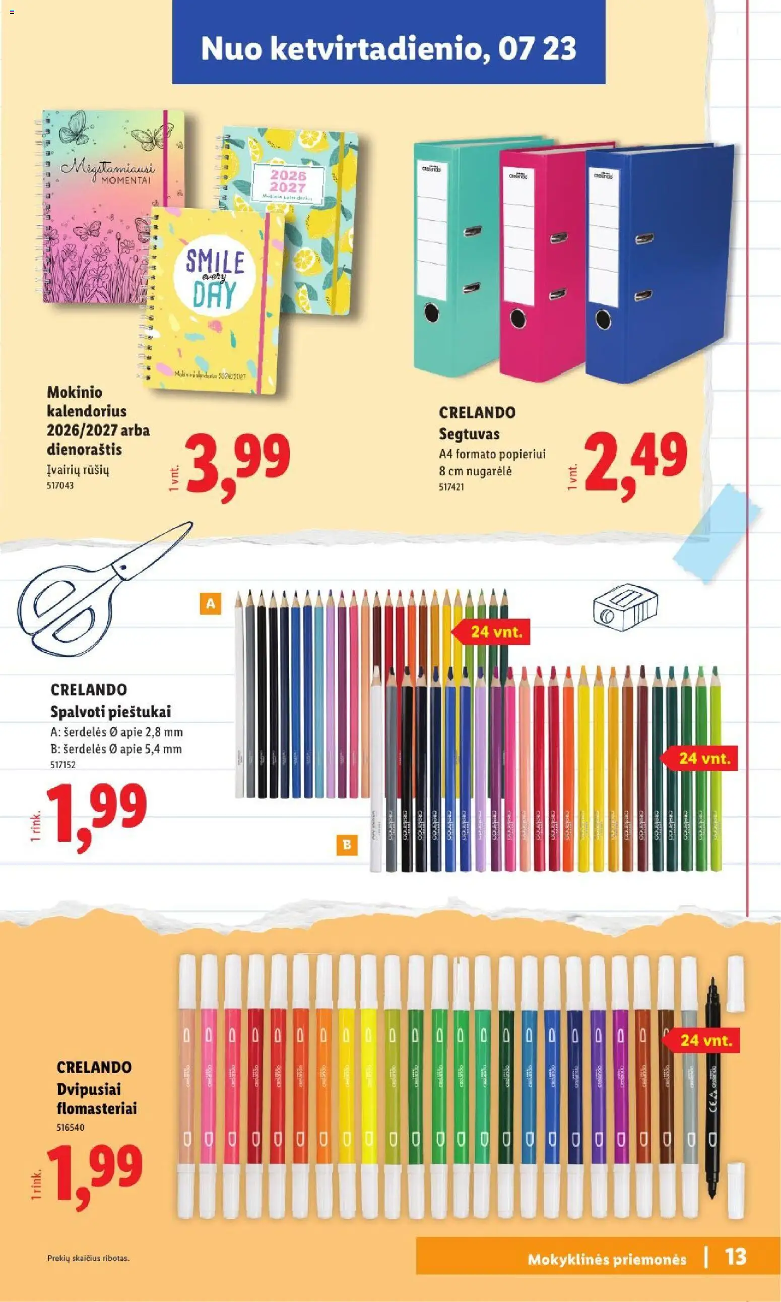 LIDL akcijos nuo 2026.07.20 | Puslapis: 13