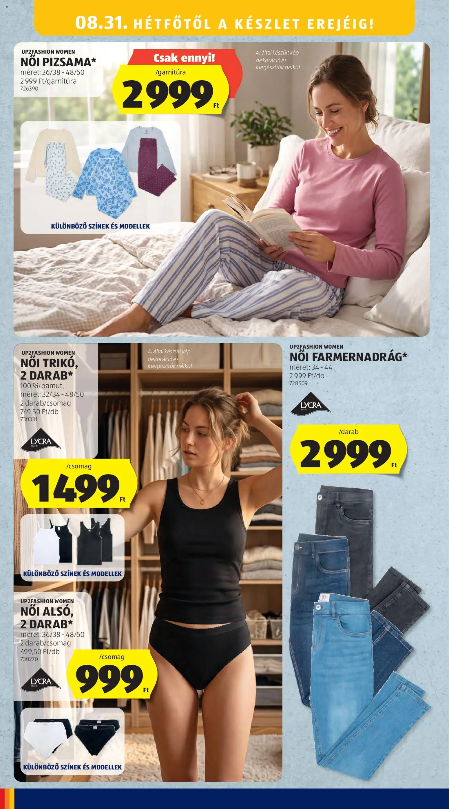 Aldi akciós ujság - amely érvényes a következő dátumtól: 2026.08.27. | Oldal: 6 | Termékek: Dekoráció