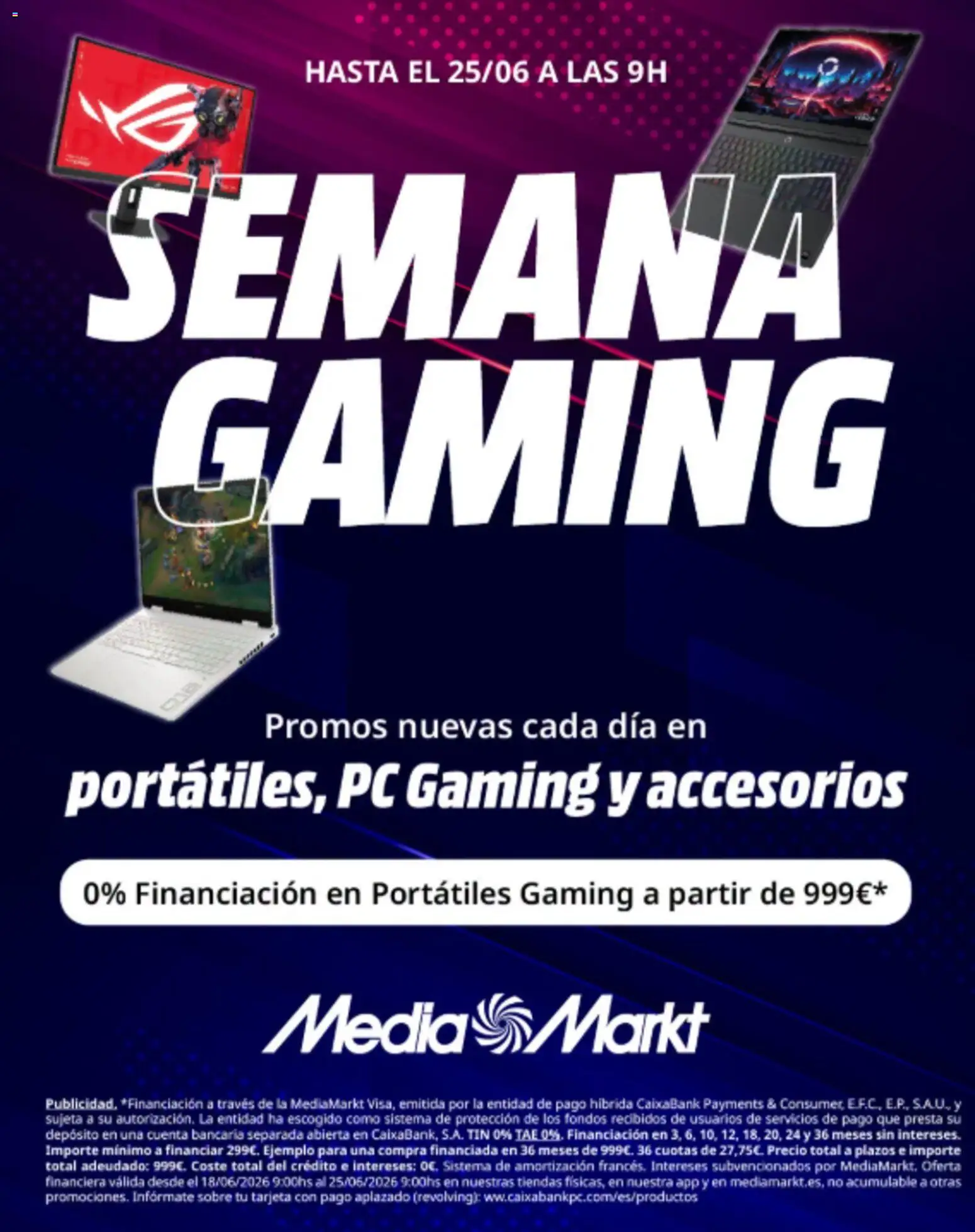 Media Markt folleto │ válido desde el 19.06.2026 | Página: 1