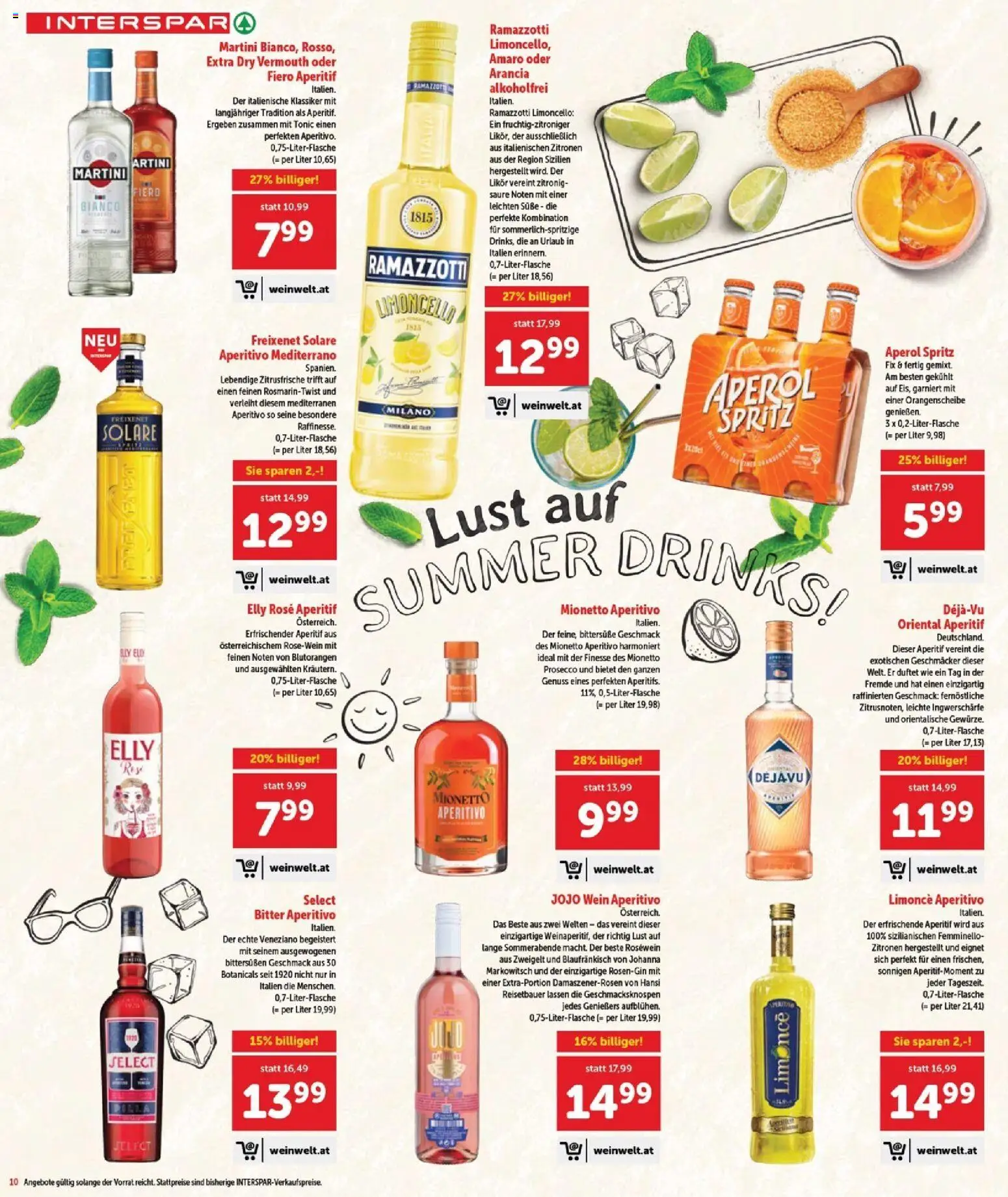 Interspar Flugblatt - Burgenland gültig ab 07.05.2026 | Seite: 10 | Produkte: Wein