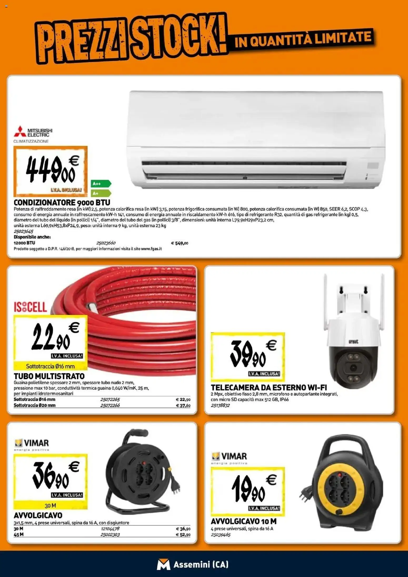 Nuovo TECNOMAT - Straordinari prezzi stock! dal 24/09/2026 > offerte anteprima 🛍️ | Pagina: 10 | Prodotti: Tubo, Microfono, Condizionatore