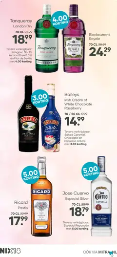 Mitra folder - Voorbeeld van een folder van Mitra, geldig van 24-08-2026 | Pagina: 8 | Producten: Agave, Baileys, Alcohol, Tequila
