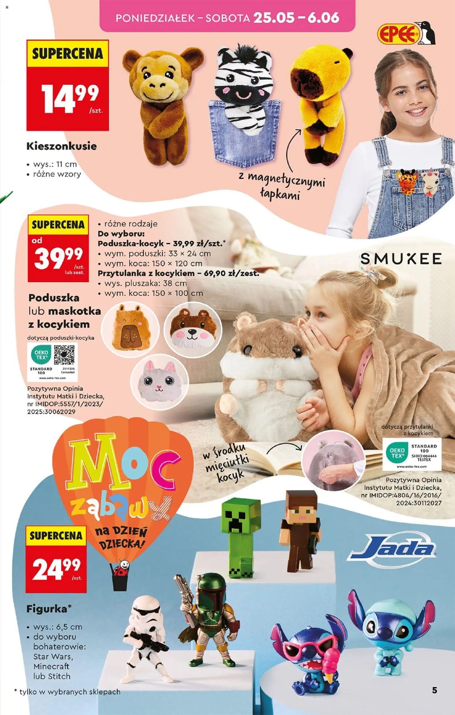 Biedronka Polsko leták - Hity i inspiracje od 25.05.2026 | Strana: 7 | Produkty: Stitch