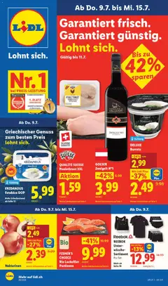 Lidl aktionen ab 09.07.2026 gültig